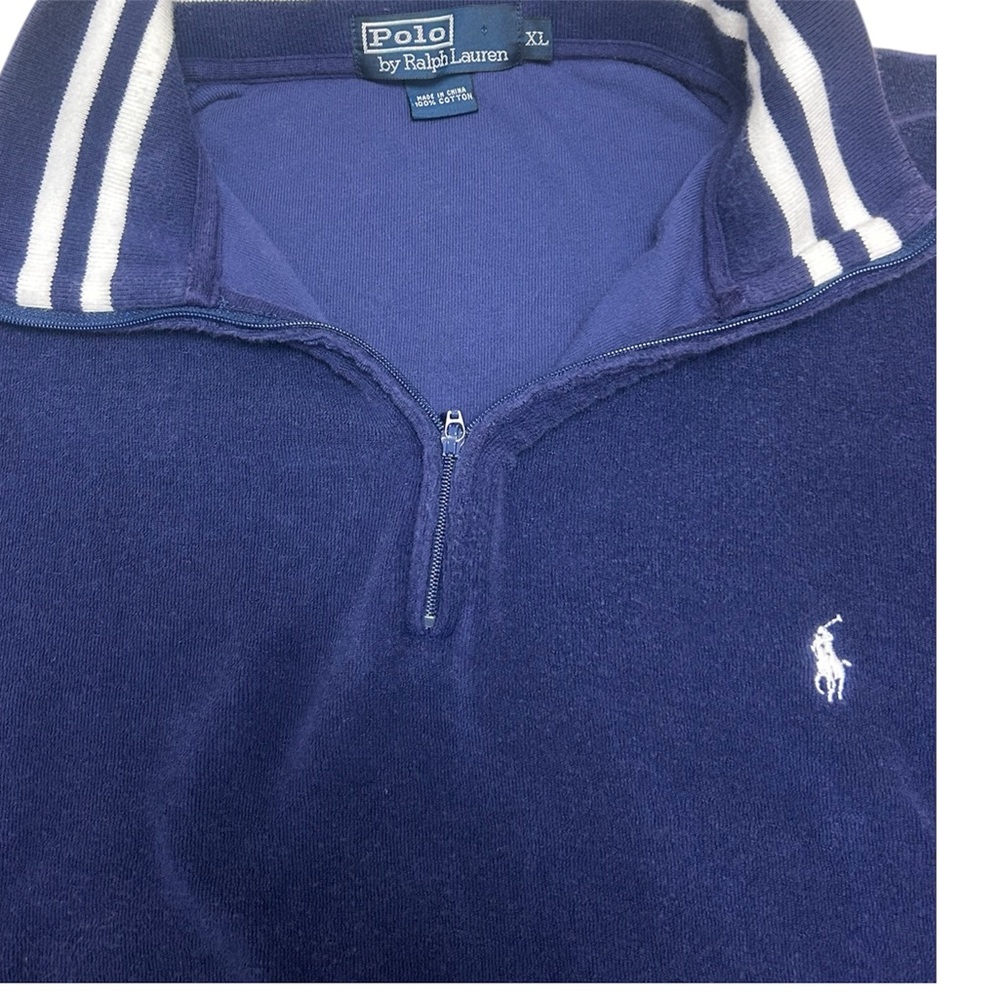 XL Polo by Ralph Lauren Men's Navy Sweater